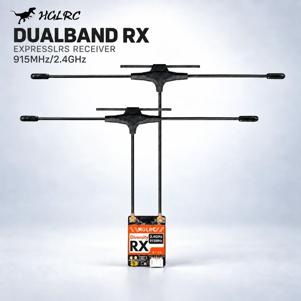 Drone Antenna - HGLRC – dwuzakresowy odbiornik RX ExpressLRS,