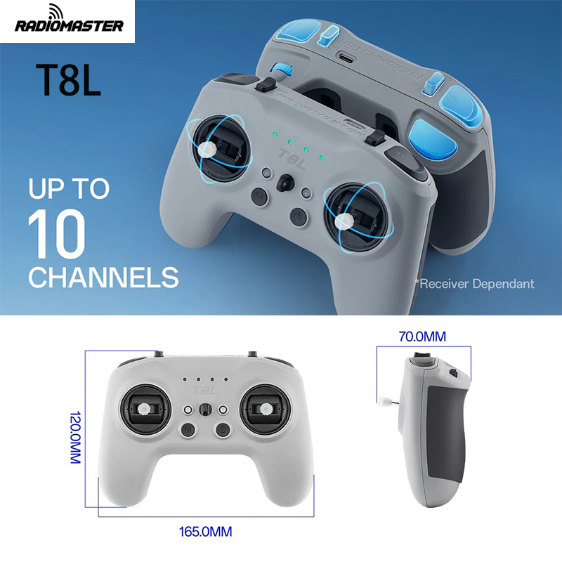 Drone Gimbal - RadioMaster T8L Kontroler Radiowy M2 2.4GHz