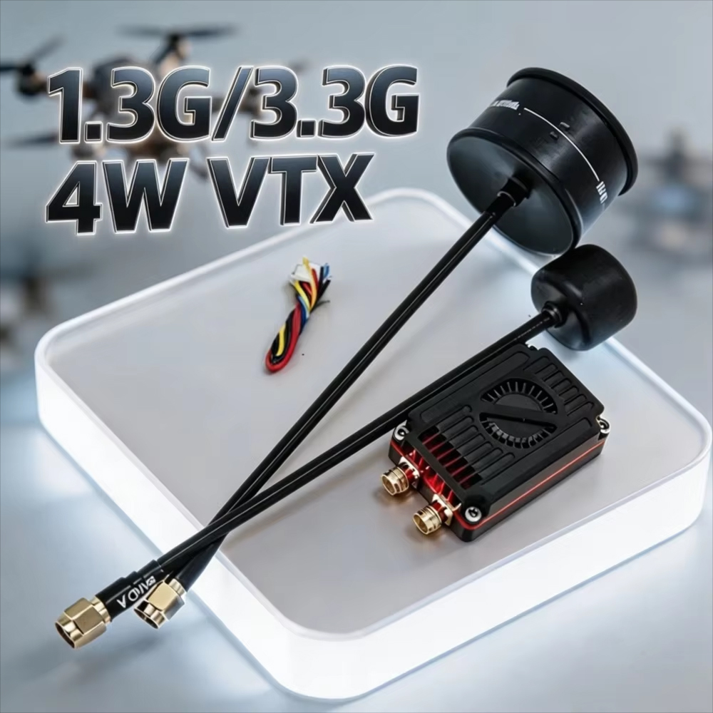 Drone Antenna - Rushfpv Rush 1.3G/3.3G 4W 7-30V Dwupasmowy