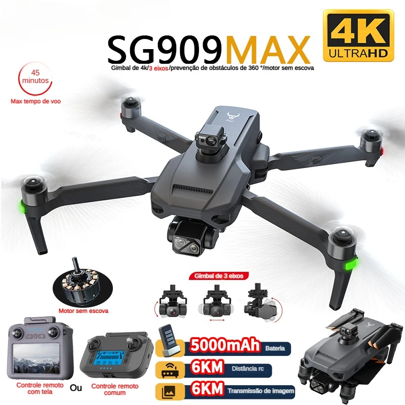 Drone Gimbal - ZLL SG909 SG909MAX Profesjonalny dron z