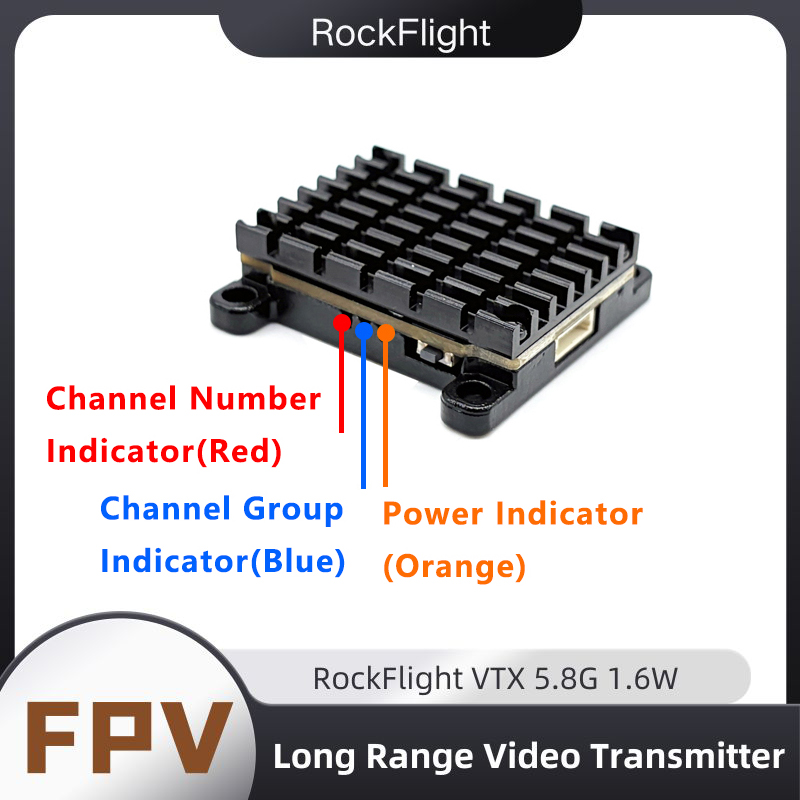 RockFlight TX663 VTX 5.8G 48CH – Drone Receiver recenzja i cena