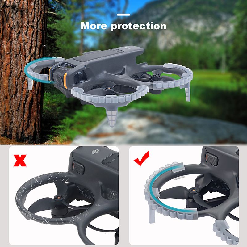 4 szt. Podwyższenia podwozia,  – Drone Propeller Guard recenzja i cena
